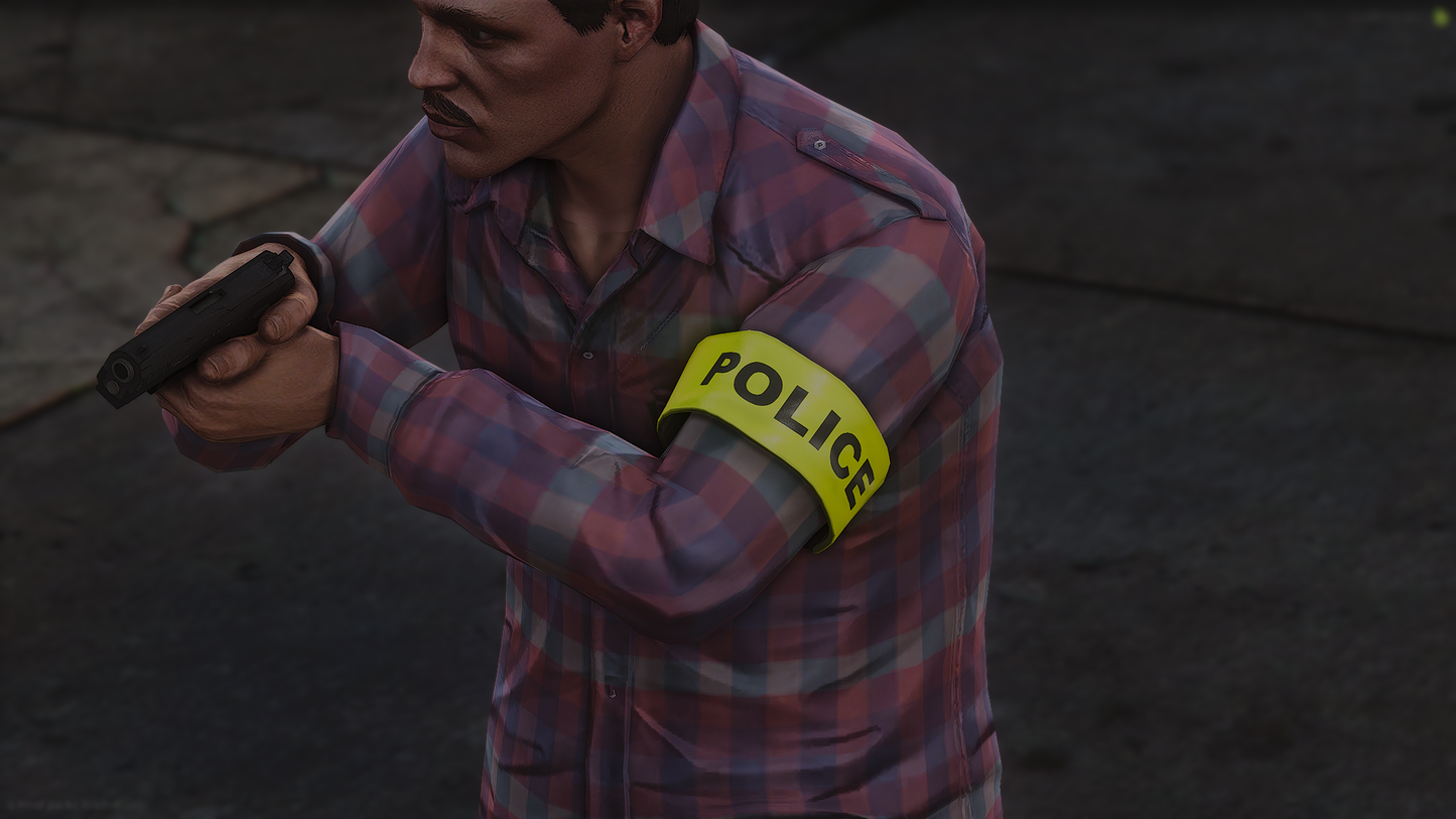 Plain Clothes Arm Band | All Forces